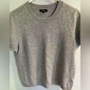 Quince Mongolian cashmere tee size L
